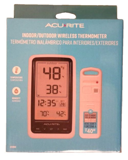 AcuRite 01128HD Indoor/Outdoor Wireless Thermometer