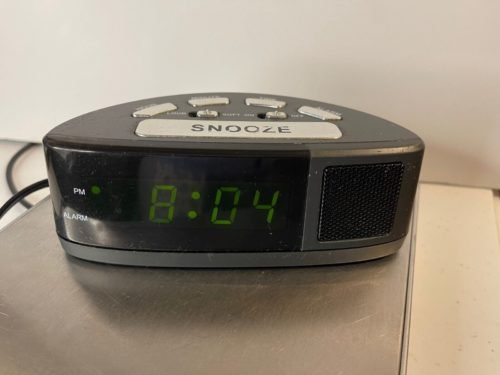 Advance Alarm Clock Model 4135 with Digital Display Snooze & Battery Backup