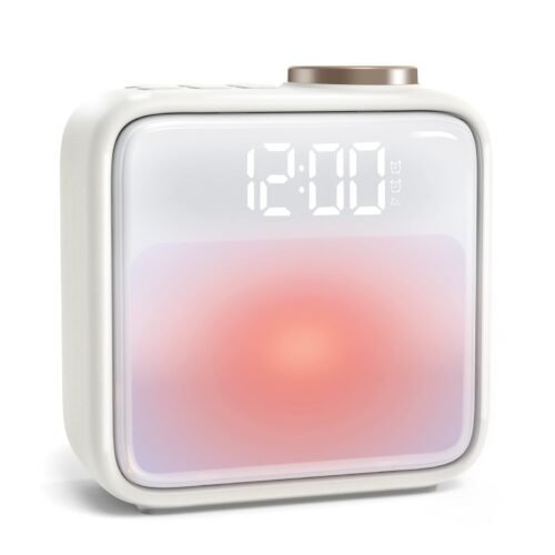 AIRIVO Alarm Clock Night Lights, Built-in Battery Alarm Clock for Bedrooms, 6...