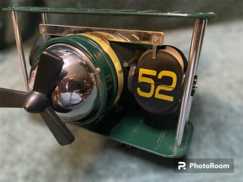 Airplane propeller Wall/desktop flip clock GERMANY Retro