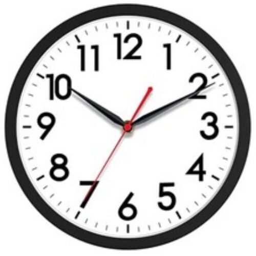 AKCISOT Wall Clock 10 Inch Silent Non-Ticking Modern Assorted Colors , Sizes
