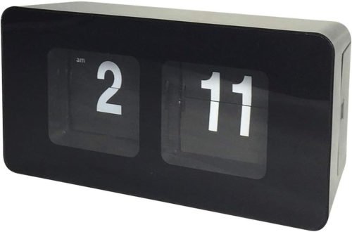 Alarm Clock Auto Flip Clock Stylish Modern Simple Retro Vintage Clock Desk Table