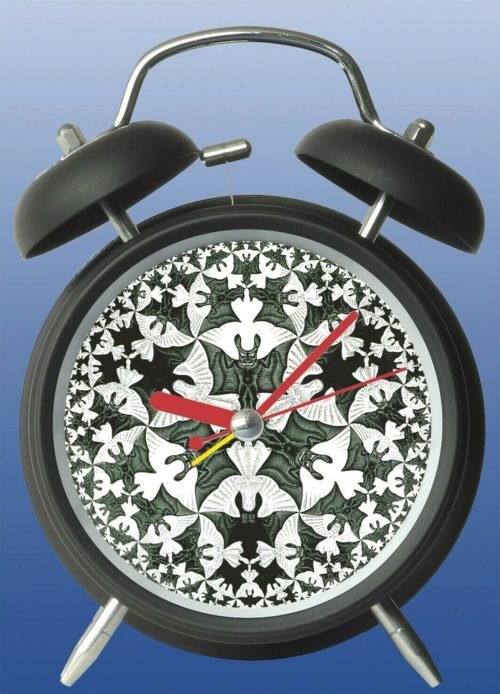 Alarm Clock Bedside Table Quiet Light Watch for Table Desk Shelf