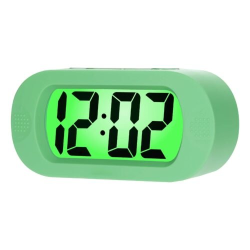 Alarm Clock Large Digital LCD Travel Alarm Clocks with Snooze and Night Light...