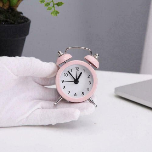 Alarm Clock Lilone Twin Bell Loud For Heavy Sleepers Bedroom Light Yellow