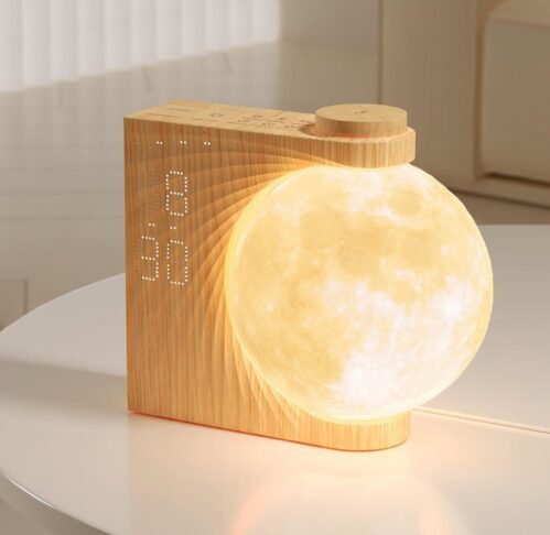 Alarm Clock Wake Up Light with Sunrise/Sunset Simulation Dual Alarms and Snooze