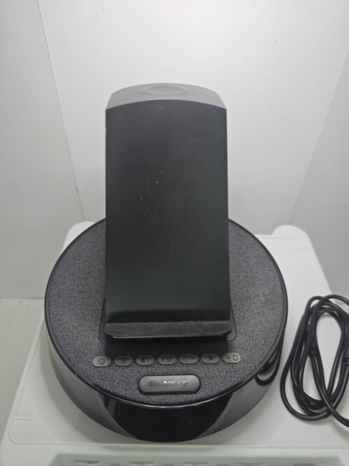 Alarm Clock with Wireless Charging Station, Clock for Bedroom with Dimmable