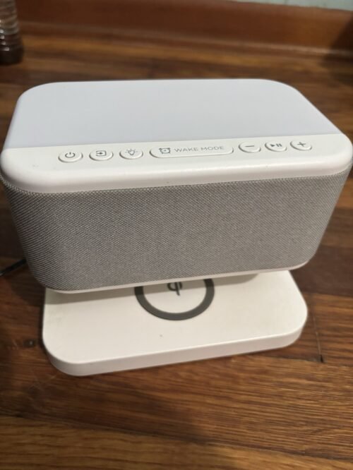 Alarm Clock with Wireless Phone Charger