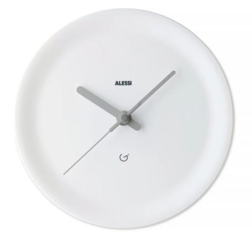 Alessi ORA IN Corner Mount Wall Clock Giulio Iachetti