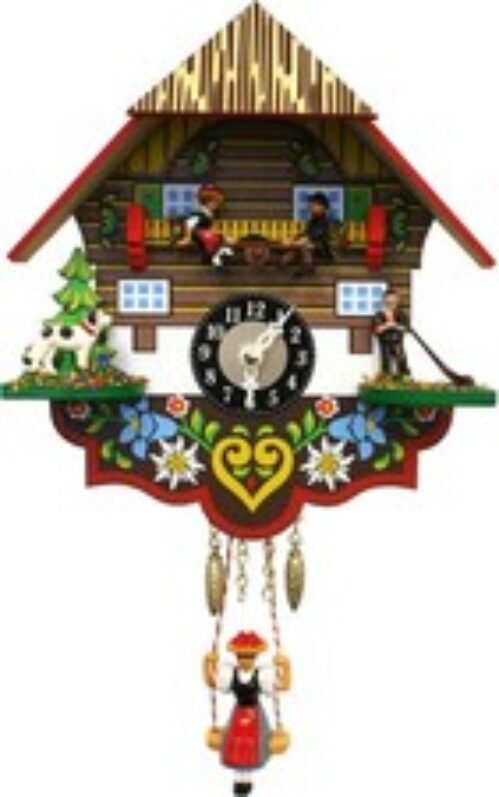 Alexander Taron ENGSTLER Battery Operated Cuckoo Clock Mini Size