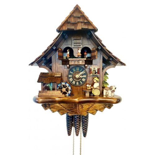 Alexander Taron Engstler Cuckoo Clock Black Forest Beerdrinker