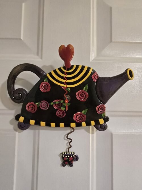 Allen Design Studio Wall Clock Teapot