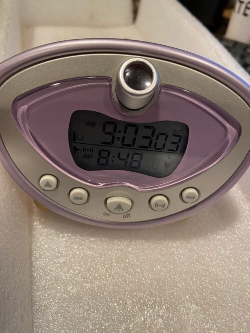American Girl 5.5" Alarm Clock w/Light *Pre-Owned/No Box* c2
