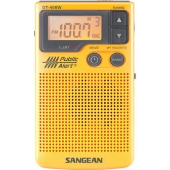 AM/FM Digital Weather Alert Pocket Radio