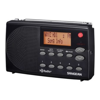 AM/FM HD Stereo Portable Pocket Radio