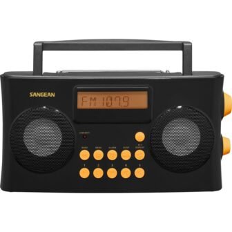 AM/FM Portable Vision Impaired Radio with Voice Prompts