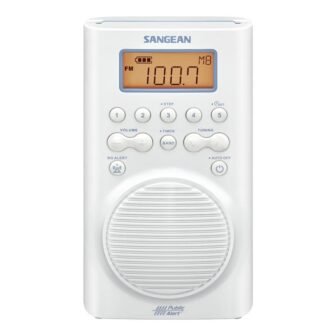 AM/FM Weather Alert Waterproof Shower Radio