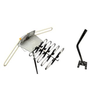 Amplified Outdoor Remote Controlled HDTV Antenna UHF VHF FM Radio 360° Rotation...