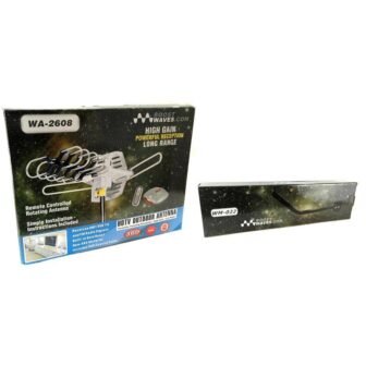 Amplified Outdoor Remote Controlled HDTV Antenna UHF VHF FM Radio 360° Motorized...