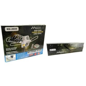 Amplified Outdoor Remote Controlled HDTV Antenna UHF VHF FM Radio 360° Motorized...