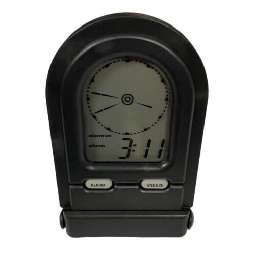 Analog-Digital LCD Alarm Clock