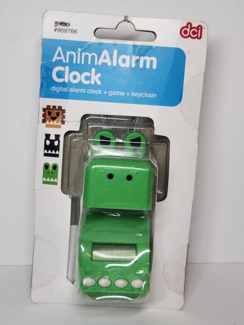 Animalarm Clock Animal Digital Alarm Clock Game Keychain alligator crocodile