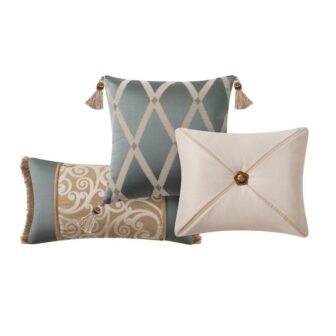 Anora Jade Assorted Decorative Pillows Set of 3