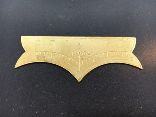 Ansonia Clock Beat Scale For Wall Regulators