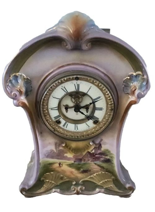 Ansonia mantle clock "La Meuse"