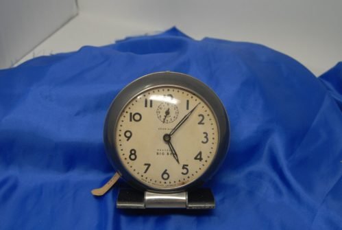 Antique 1939 Westclox Big Ben Alarm Clock Working 69C Grey