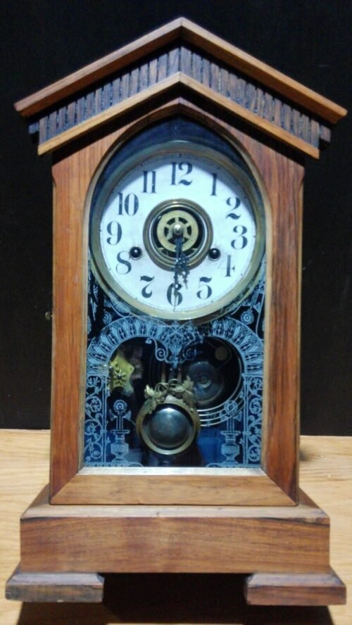 Antique Alamo One Day Wall Clock