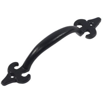 Antique Black Galvanized Steel Colonial Handle (24-Pack)