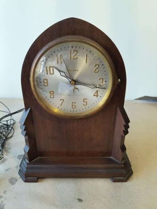Antique Bulova Mantel Clock