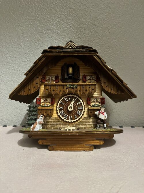 Antique German Chalet Cuckoo Clock Frankenmuth Clock