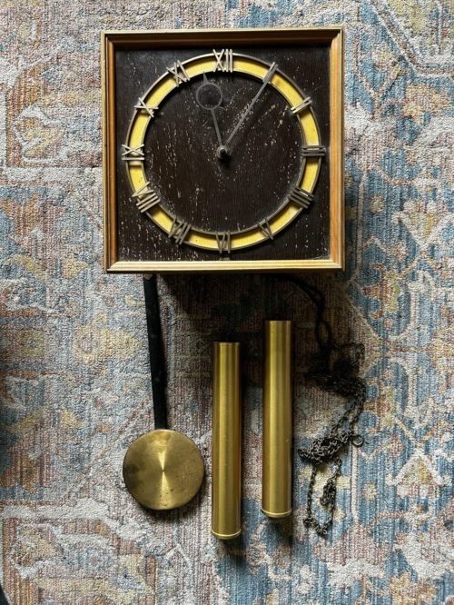 Antique German Hanging Wall Clock VERY RARE