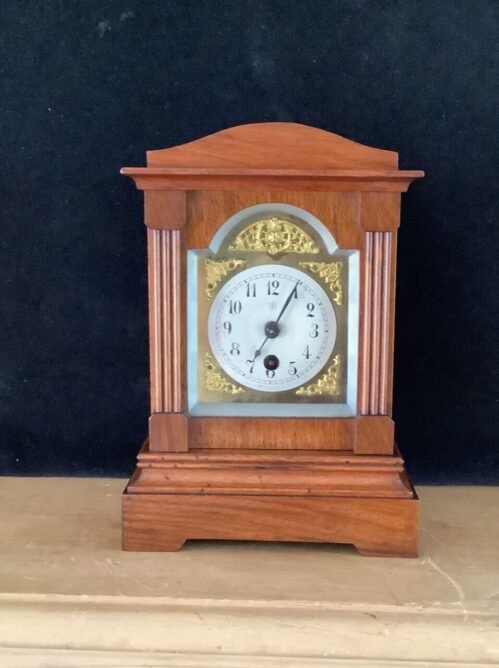 ANTIQUE german TIMEPIECE JUNGHANS mantel clock 1910