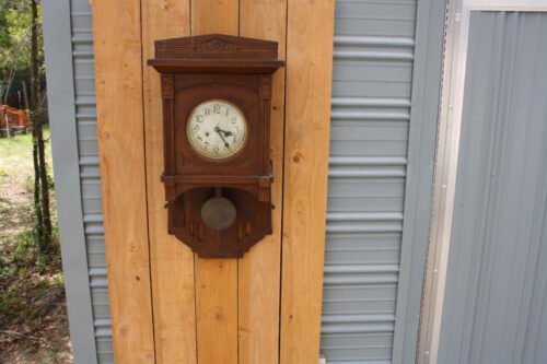 Antique German Wall Clock - By Karl Schmutzer