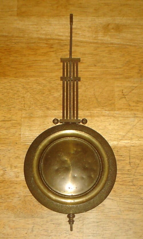 Antique Gustav Becker Silesia P42 Wall Clock Pendulum Germany