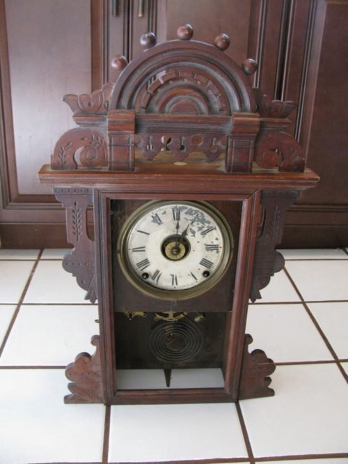 Antique Seth Thomas Eclipse?? Wall Clock 1880's