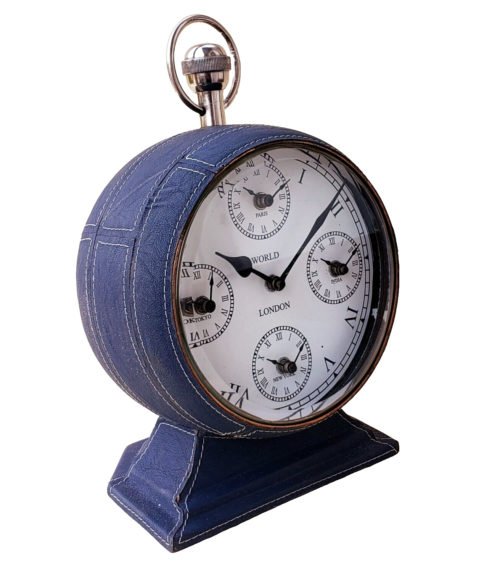 Antique Style Decorative World time Table Clock Vintage Collectible Table Clock 2