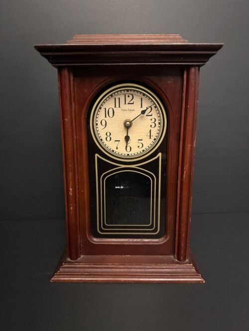 Antique Times Square Mantel Clocks Vintage