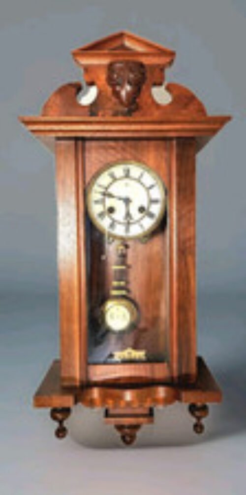 Antique Victorian 30" X 12.5" Junghans German Regulator Grandmother Wall Clock