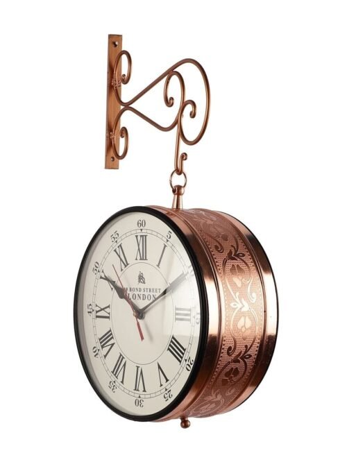 Antique Victoria Station Double Sided Railway Clock Wall Clock Home Decorative