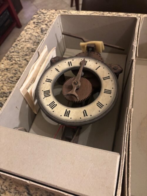 Antique/Vintage Baumann Buco Clock NIB never used
