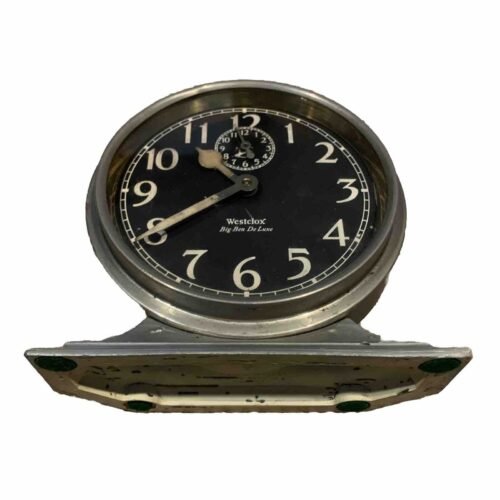 Antique Wind up Westclox big ben style 2 alarm clock 1920s Tested Works