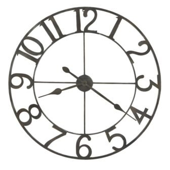 Artwell Black Wall Clock