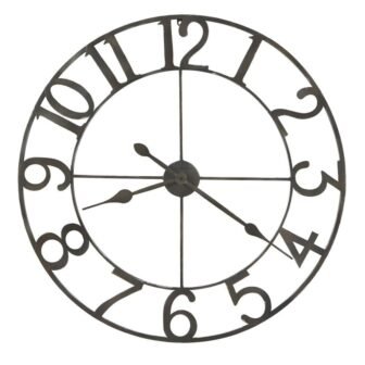Artwell Black Wall Clock