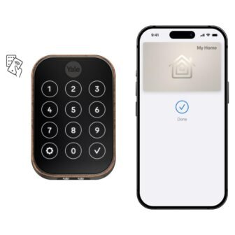 Assure Lock 2-Plus with Home Keys; Oil Rubbed Bronze Single Cylinder Deadbolt