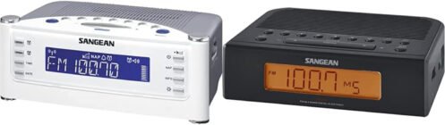 Atomic Clock Radio (RCR-22) + AM/FM Digital Tuning Clock Radio (RCR-5BK)