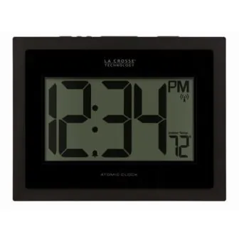 Atomic Digital Wall Clock with Indoor Temperature photo Atomic Digital Wall Clock with Indoor Temperature featured image